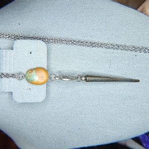 Turquoise bohemian long necklace